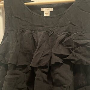 J crew ruffle tank top 6